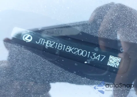 2019 Lexus Es 350 z USA, uszkodzony, nr VIN JTHBZ1B18K2001347